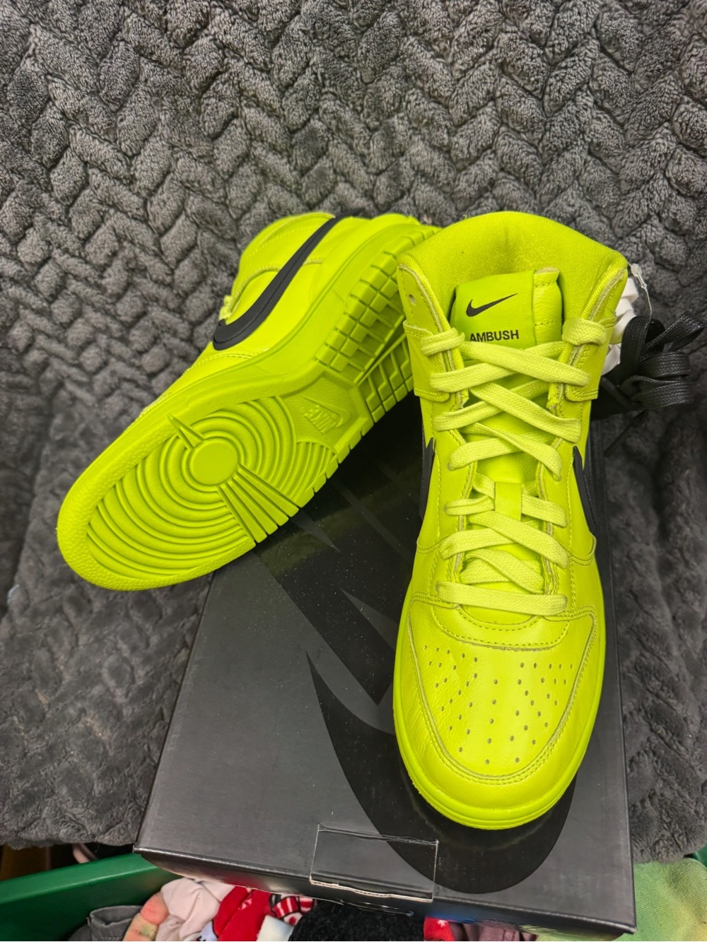 Nike Dunk High Ambush Flash Lime